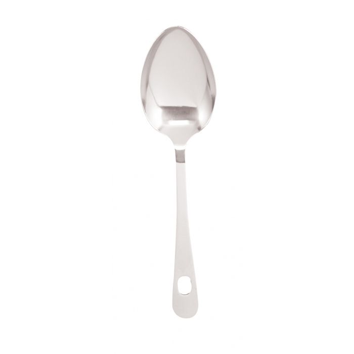 Stainless Steel Solid Spoon, 9in
