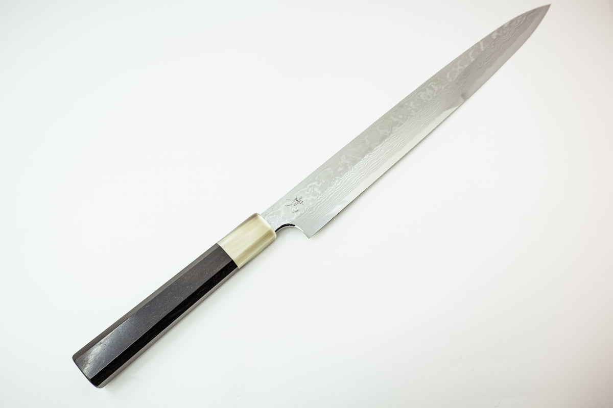 Yoshihiro Nashiji High Carbon White Steel #2 Petty Utility Japanese Ch