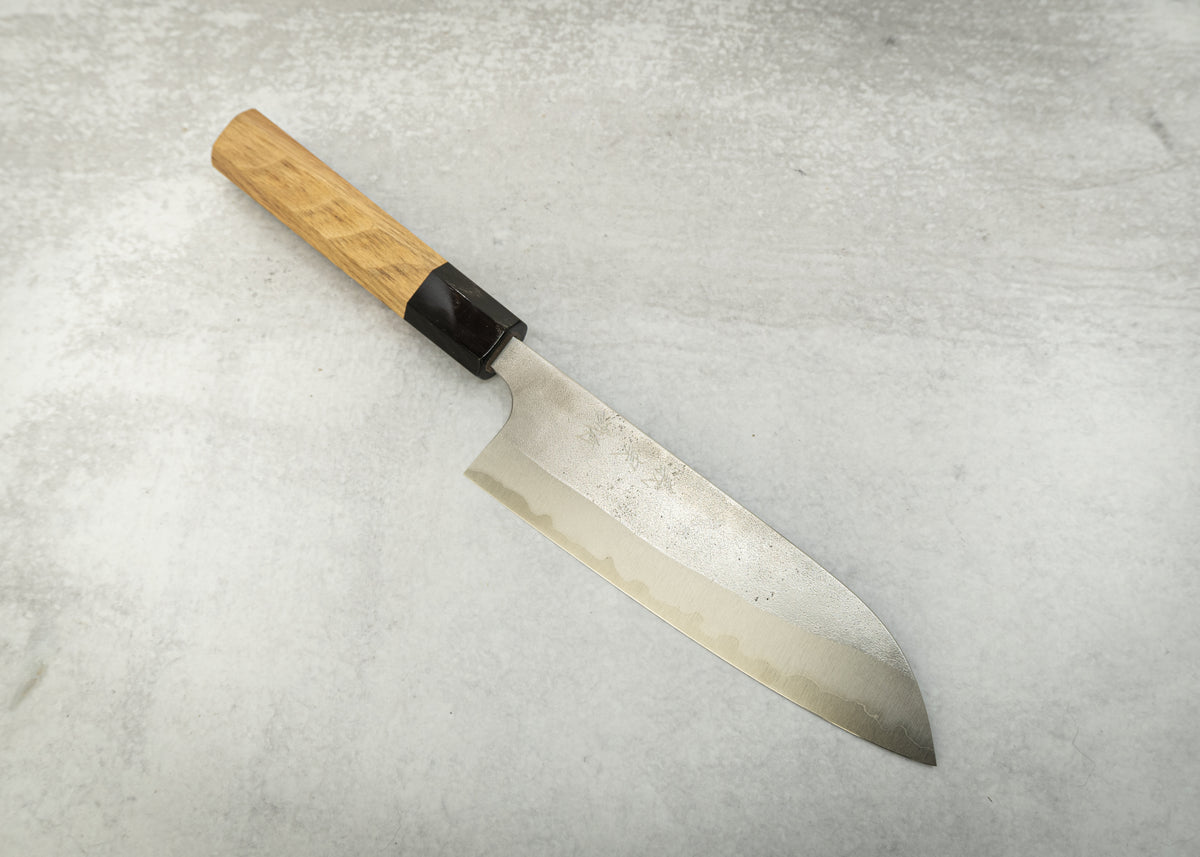 Yoshihiro Nashiji High Carbon White Steel #2 Petty Utility Japanese Ch