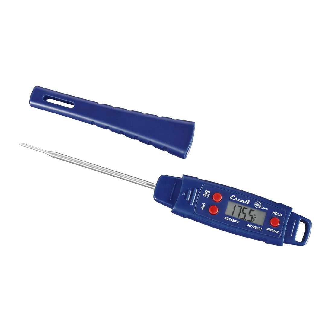 CDN Waterproof Thin Tip Thermometer,White